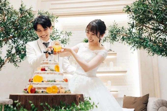 【WEDDING REPORT】ナチュラル空間はまるでアートな森♡趣向を凝らした演出で全員が笑顔に