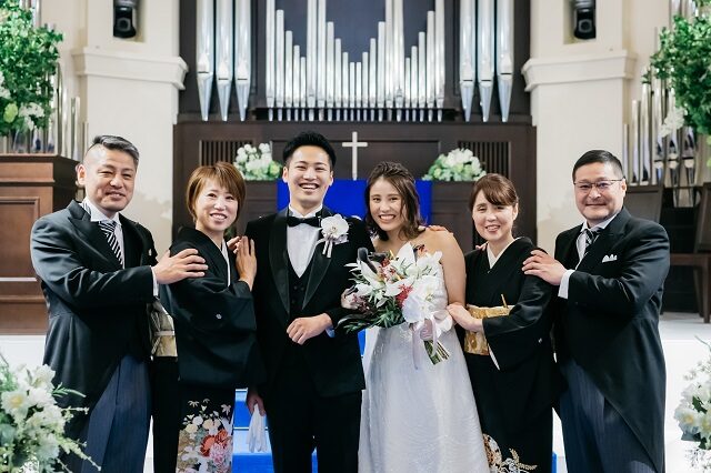 結婚式,両親,演出