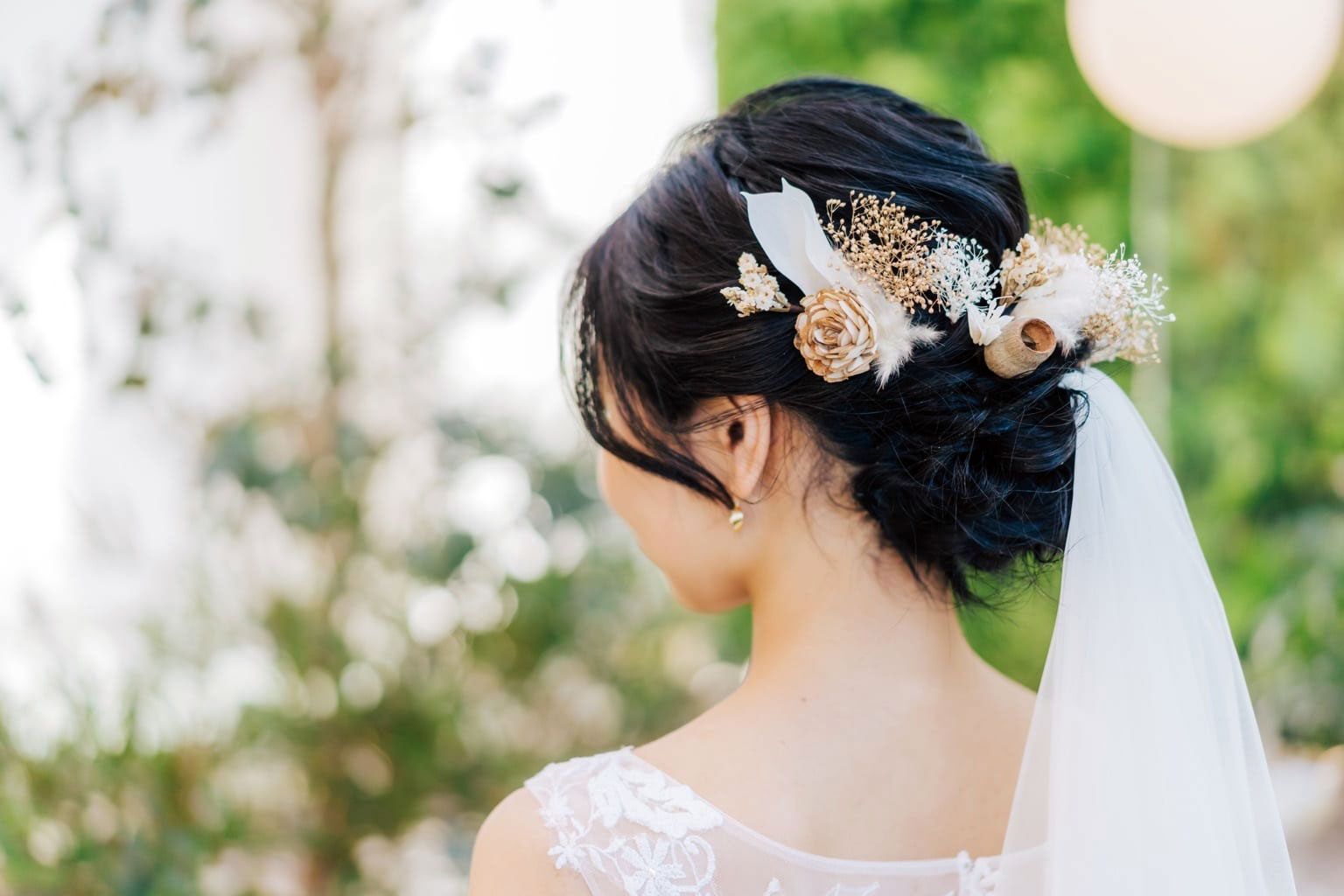 ヘッドドレス パール 花 フラワー 韓国 大人可愛い ヘアアクセサリー