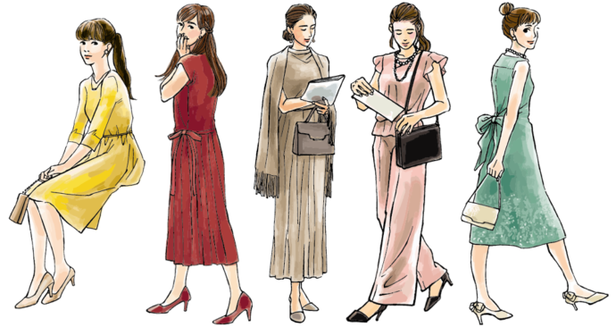 顔合わせの服装_セミフォーマル
