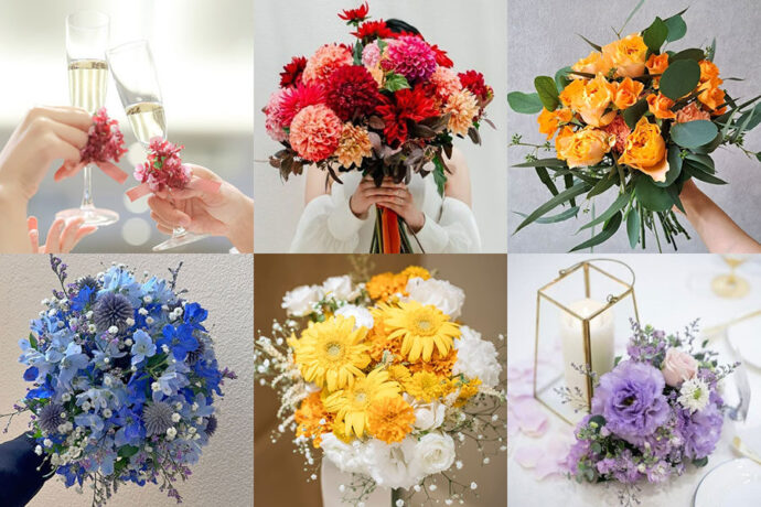 推し婚(ブーケや装花)