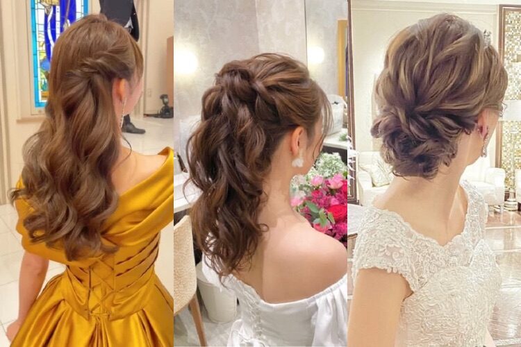 アクセサリーなしでもおしゃれに見せる!花嫁ヘアアレンジテク10選【今週のスタスナ】