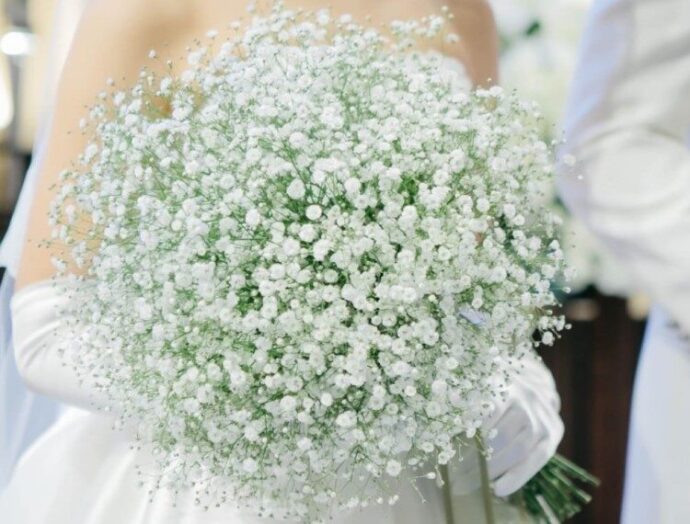 かすみ草ブーケ イメージ お洒落なひとは知っている♡／挙式に欠かせないアイテム＊可憐で華やか