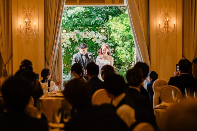 入場シーン（ガーデン）