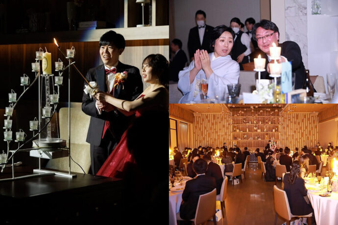 入場シーン（キャンドルイルージョン）