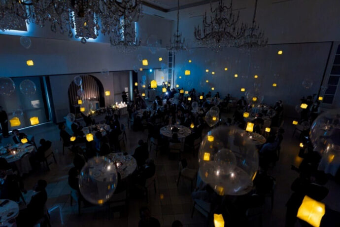 入場シーン（ランタン飛ばし2）