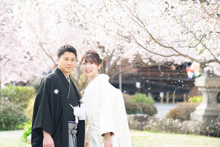 春の結婚式におすすめの桜ウェディング♡おすすめ演出アイデア【3月27日「さくらの日」】