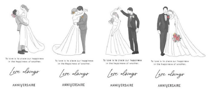 婚姻届,デザイン,韓国風