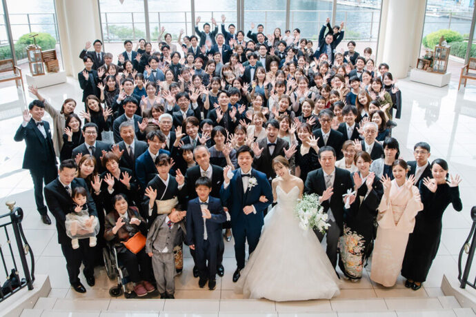 結婚式の人数_みなとみらい横浜
