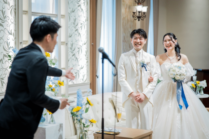 友人代表スピーチ