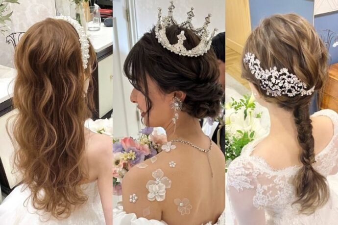 花嫁ヘアアクセサリー10選！ウェディングドレスに似合うヘアアレンジ 