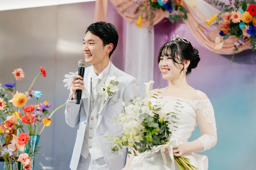 結婚式の新郎新婦ウェルカムスピーチの作り方＆例文集♡ユニークで