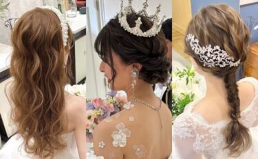 花嫁ヘアアクセサリー10選！ウェディングドレスに似合うヘアアレンジ【今週のスタスナ】