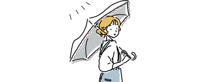 夏デートで注意すること（紫外線対策）