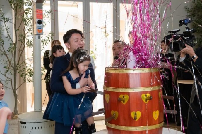 結婚式の珍しい演出