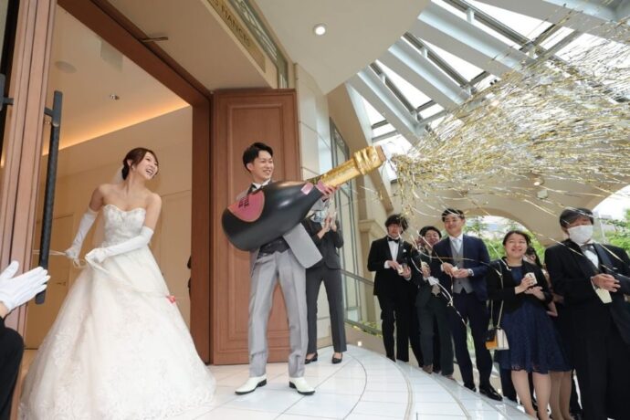 結婚式の珍しい演出