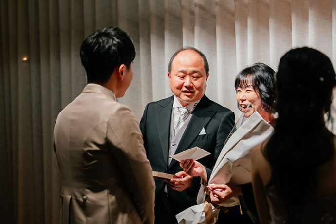 アニヴェルセル表参道の披露宴会場