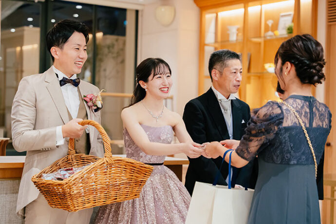 アニヴェルセル表参道の披露宴会場