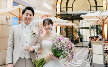 【WEDDING REPORT】テーマカラー“ピンク”で表現する大人可愛いウェディング