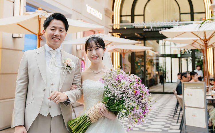 【WEDDING REPORT】テーマカラー“ピンク”で表現する大人可愛いウェディング