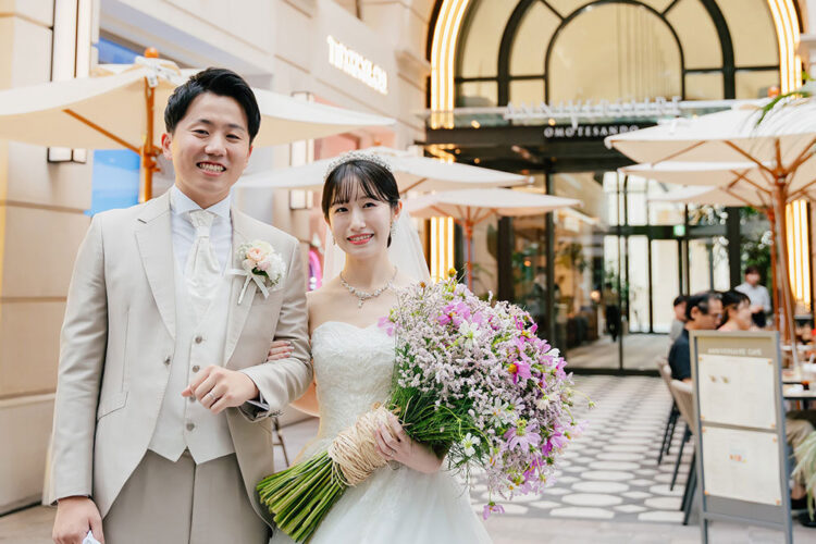 【WEDDING REPORT】テーマカラー“ピンク”で表現する大人可愛いウェディング