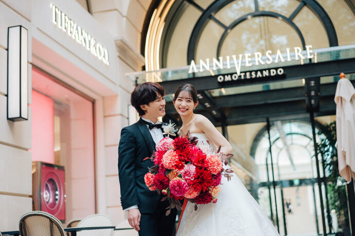 TATSUさんと足立梨花さんの結婚式レポート