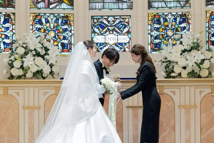 TATSUさんと足立梨花さんの結婚式レポート