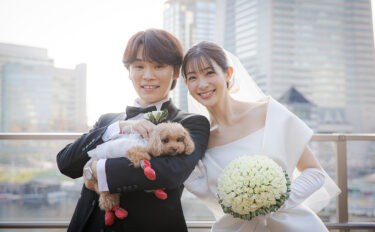 【WEDDING REPORT】こだわり満載！愛犬もゲストもみんなで楽しく過ごす結婚式
