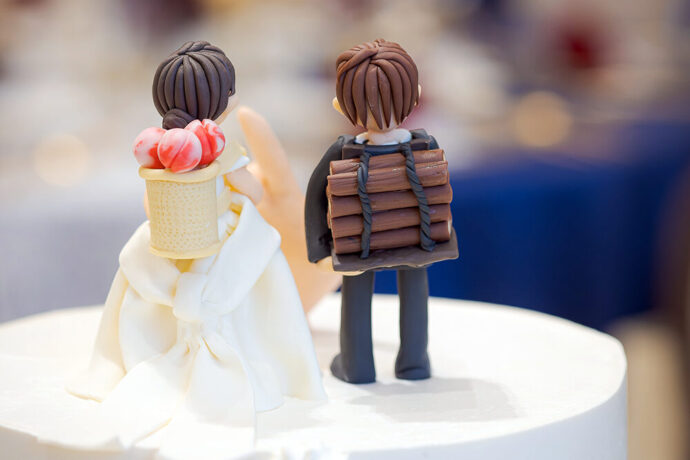 TATSUさんと足立梨花さんの結婚式レポート