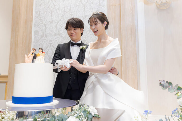 TATSUさんと足立梨花さんの結婚式レポート