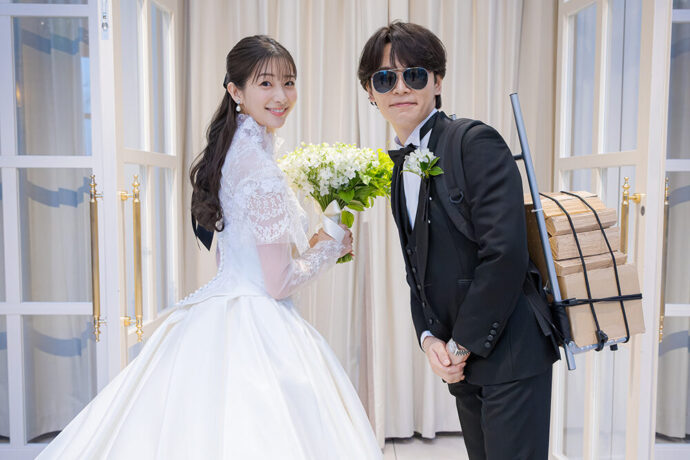 TATSUさんと足立梨花さんの結婚式レポート