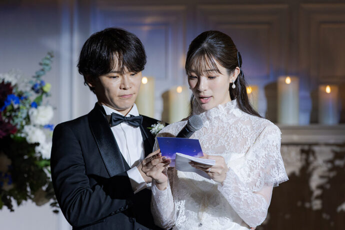 TATSUさんと足立梨花さんの結婚式レポート