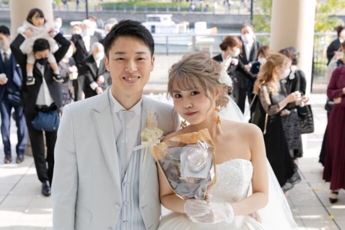 結婚式のコスメトスの演出