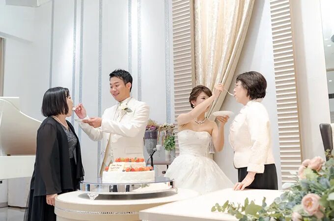 結婚式のサンクスバイトの演出