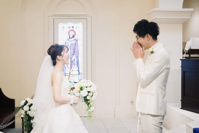 結婚式のファーストミートの演出
