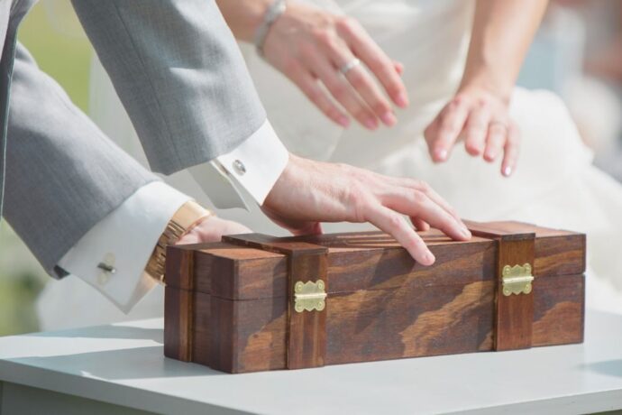 結婚式のワインボトルセレモニーの演出