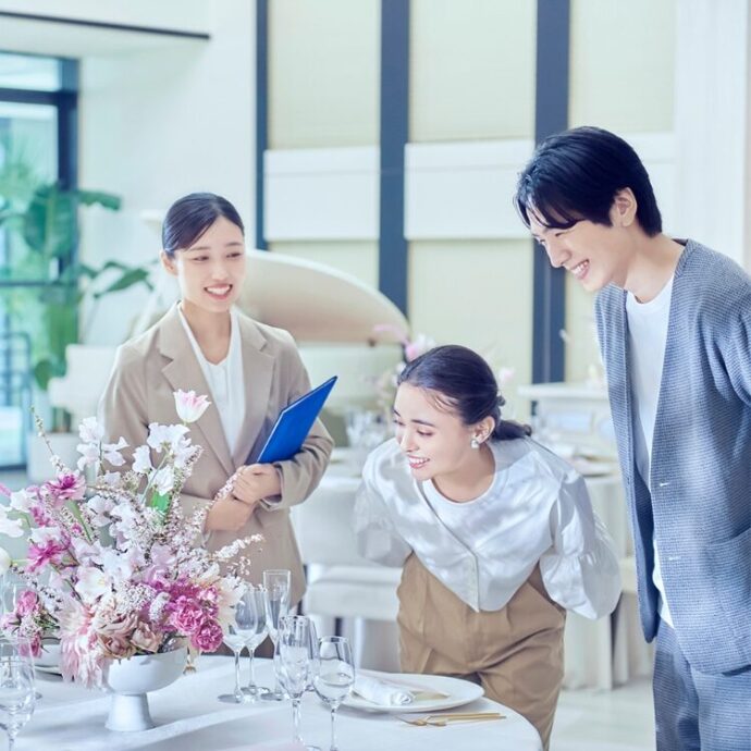 会場見学