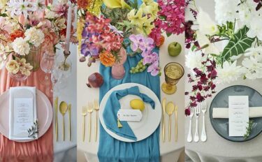 【トレンド発表】結婚式披露宴のテーブルコーディネート2024年コレクションを紹介