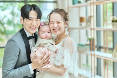 パパママ婚（ファミリーウェディング）で叶う0歳からの演出アイデア＆式場選びのポイント