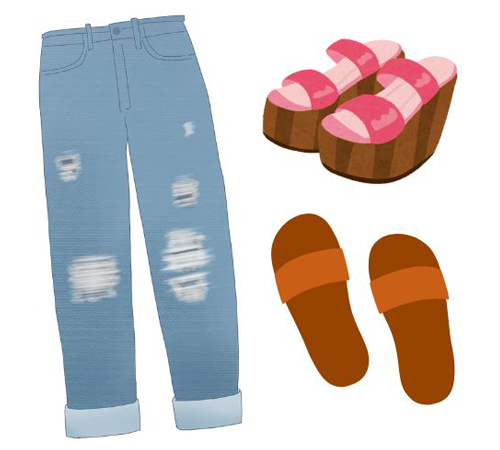 ブライダルフェアの服装_NG