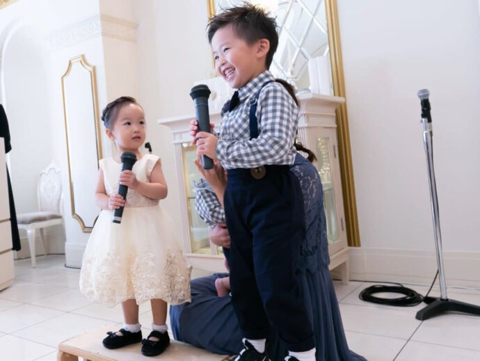 結婚式の乾杯挨拶（子供）