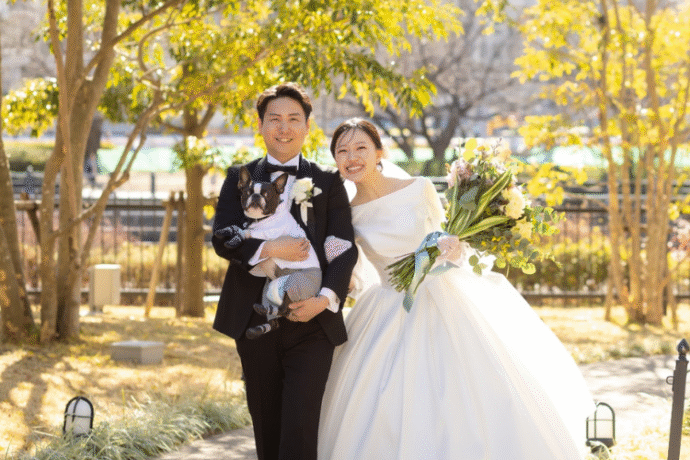 秋　結婚式