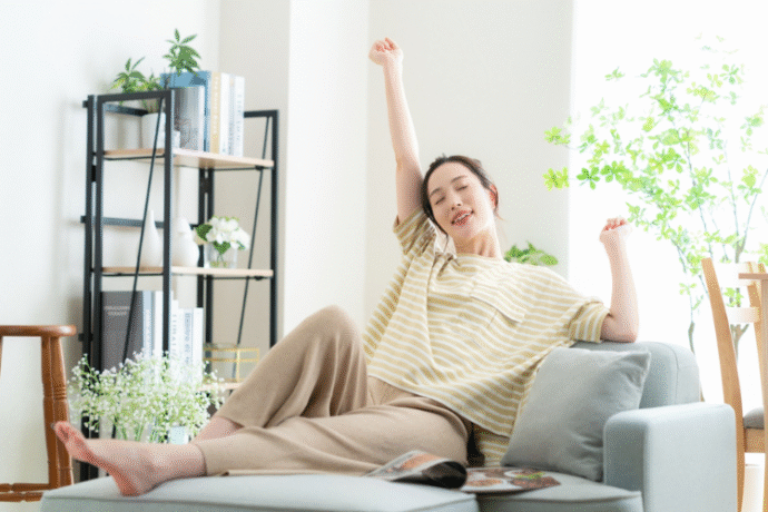 自分ひとりの時間を満喫