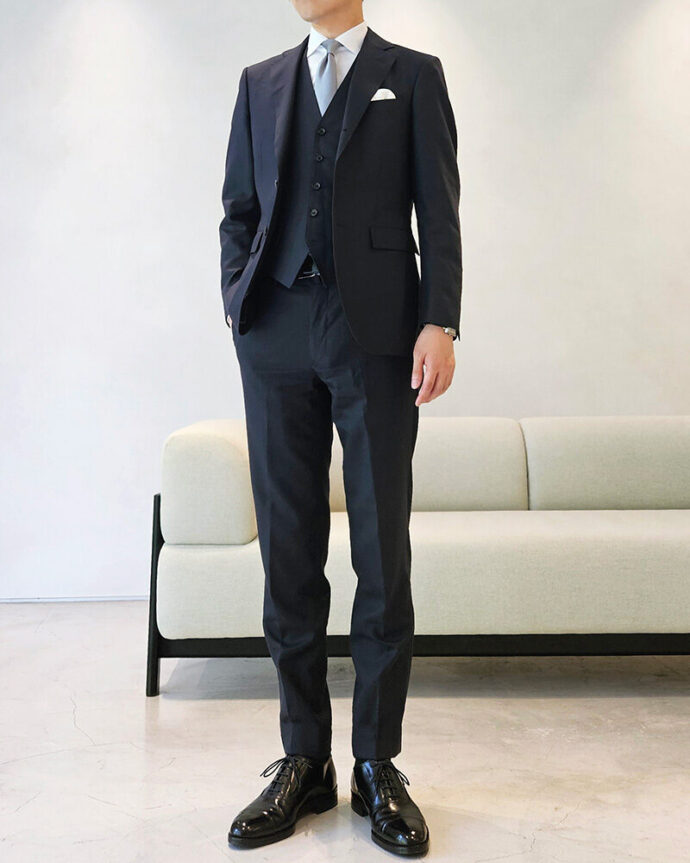 男性ゲストの結婚式の服装（王道）
