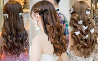 トレンドの花嫁ヘア♡ハーフツインのアレンジ10選をご紹介【今週のスタスナ】