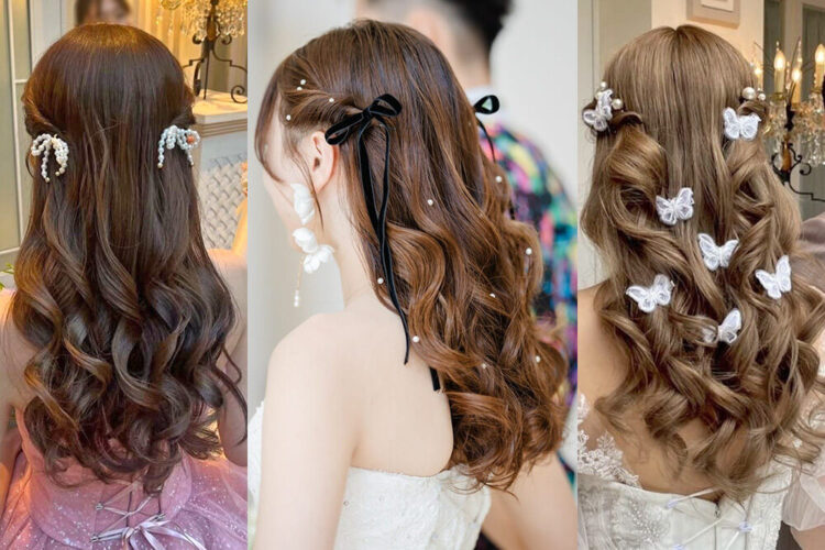 トレンドの花嫁ヘア♡ハーフツインのアレンジ10選をご紹介【今週のスタスナ】