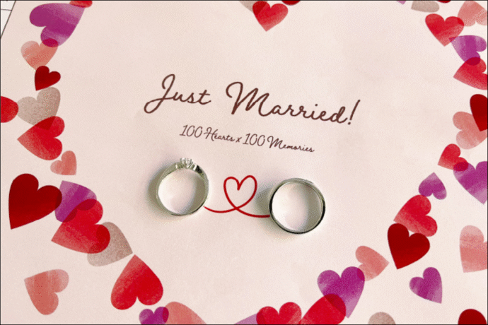 アニヴェルセルオリジナルデザイン婚姻届