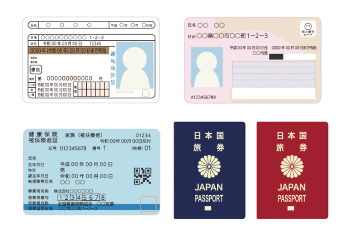 本人確認書類（身分証明書）