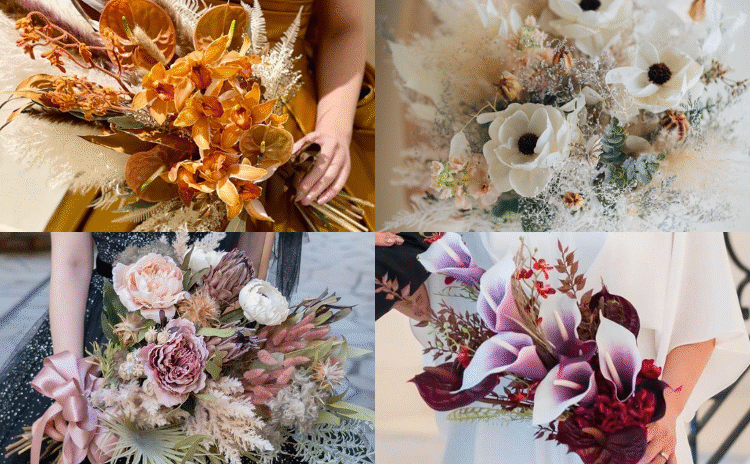 秋カラーのウェディングブーケ♡イエロー、オレンジ、ホワイトなどおすすめ6選【今週のスタスナ】