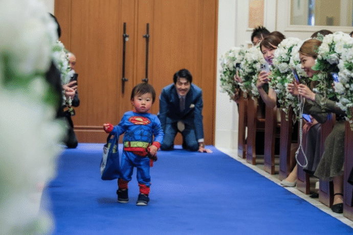 ① 挙式の大人気演出！リングベアラー